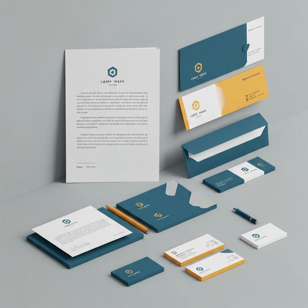 Brand identity design by graphic design company in Dubai - branding solutions