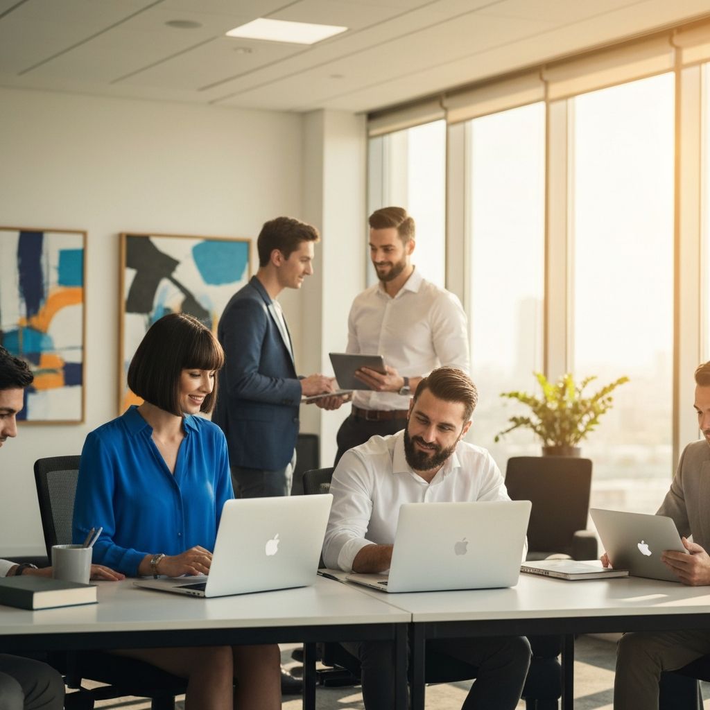 Content marketing team in Dubai creating high quality blog posts and social media content