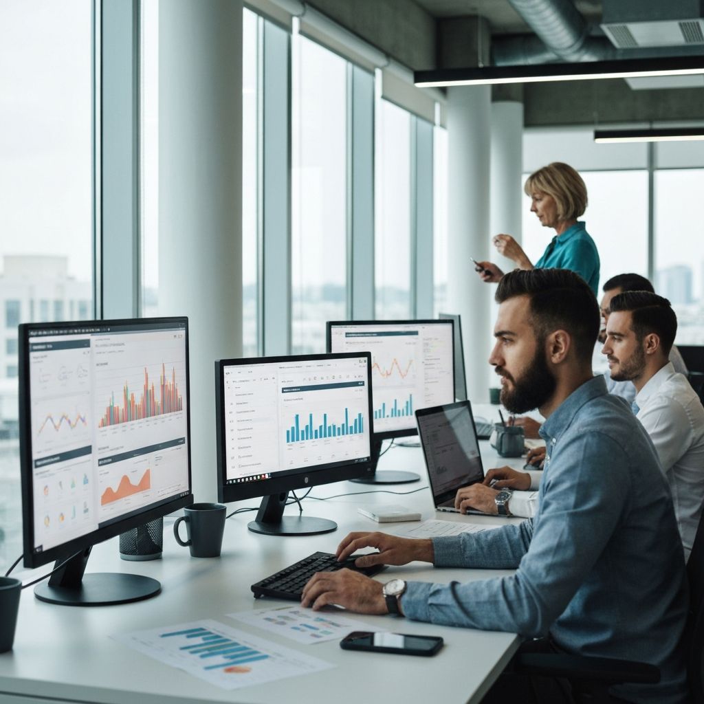 Digital marketing team in Dubai working on SEO, social media marketing and video production campaigns